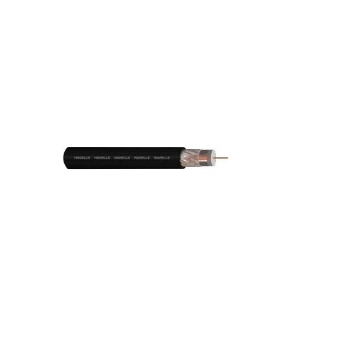 Polycab RG-6 Jelly Flooded Unarmoured Coaxial Cable, 305 mtr